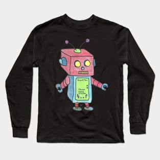 Robot Vending Machine Long Sleeve T-Shirt